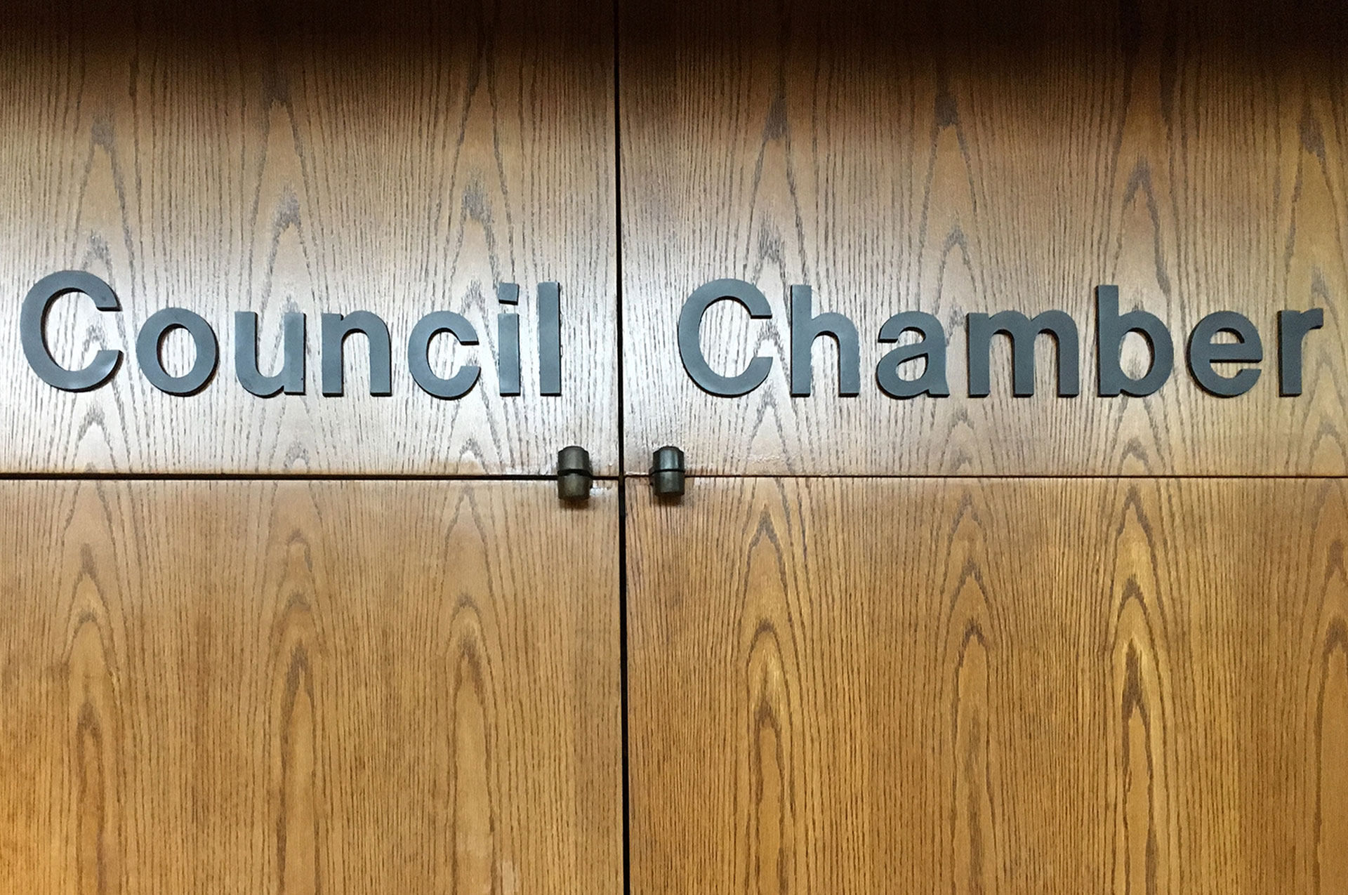 Council Chamber Doors