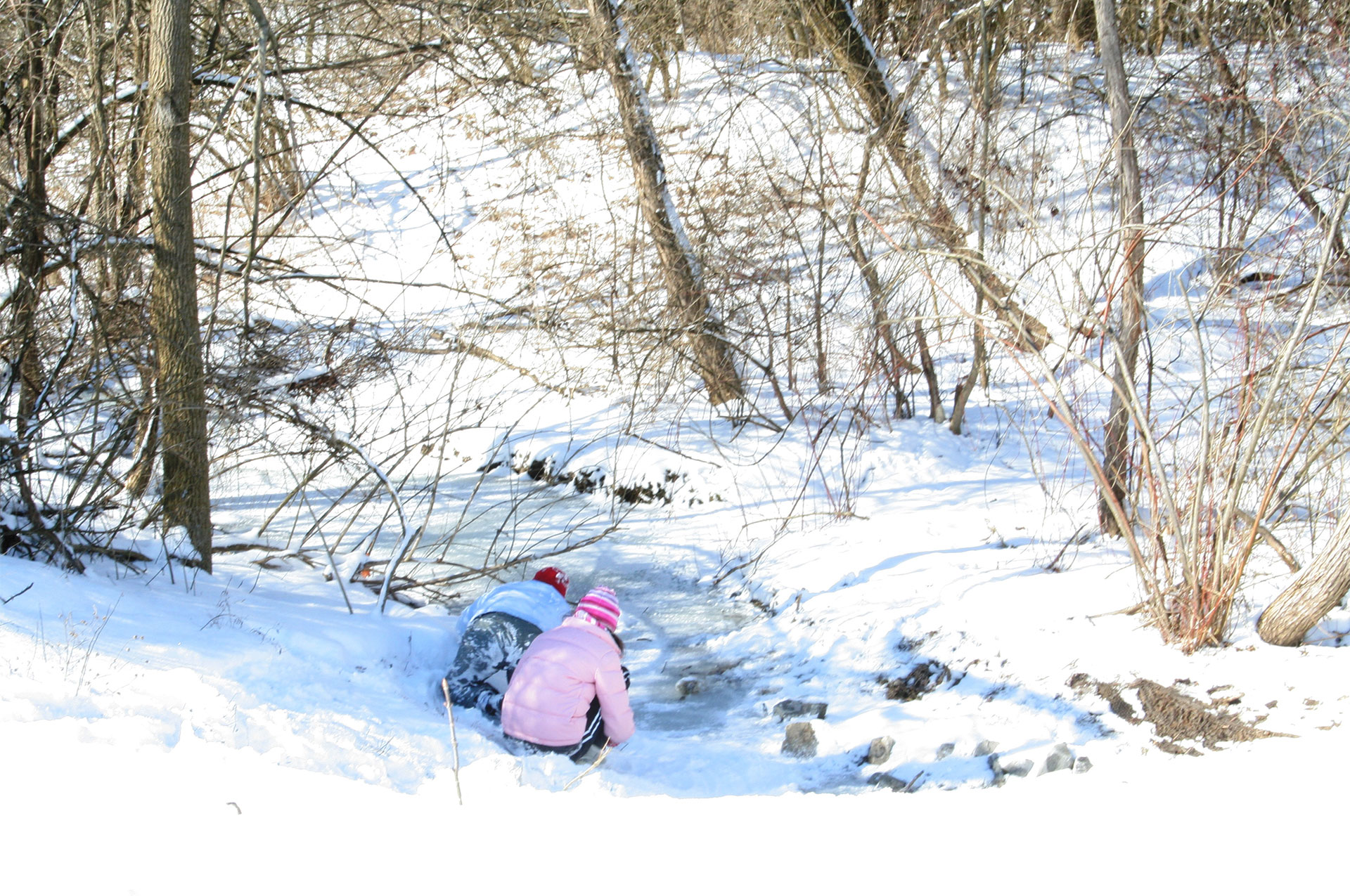Burbank Girls in Frozen Creek