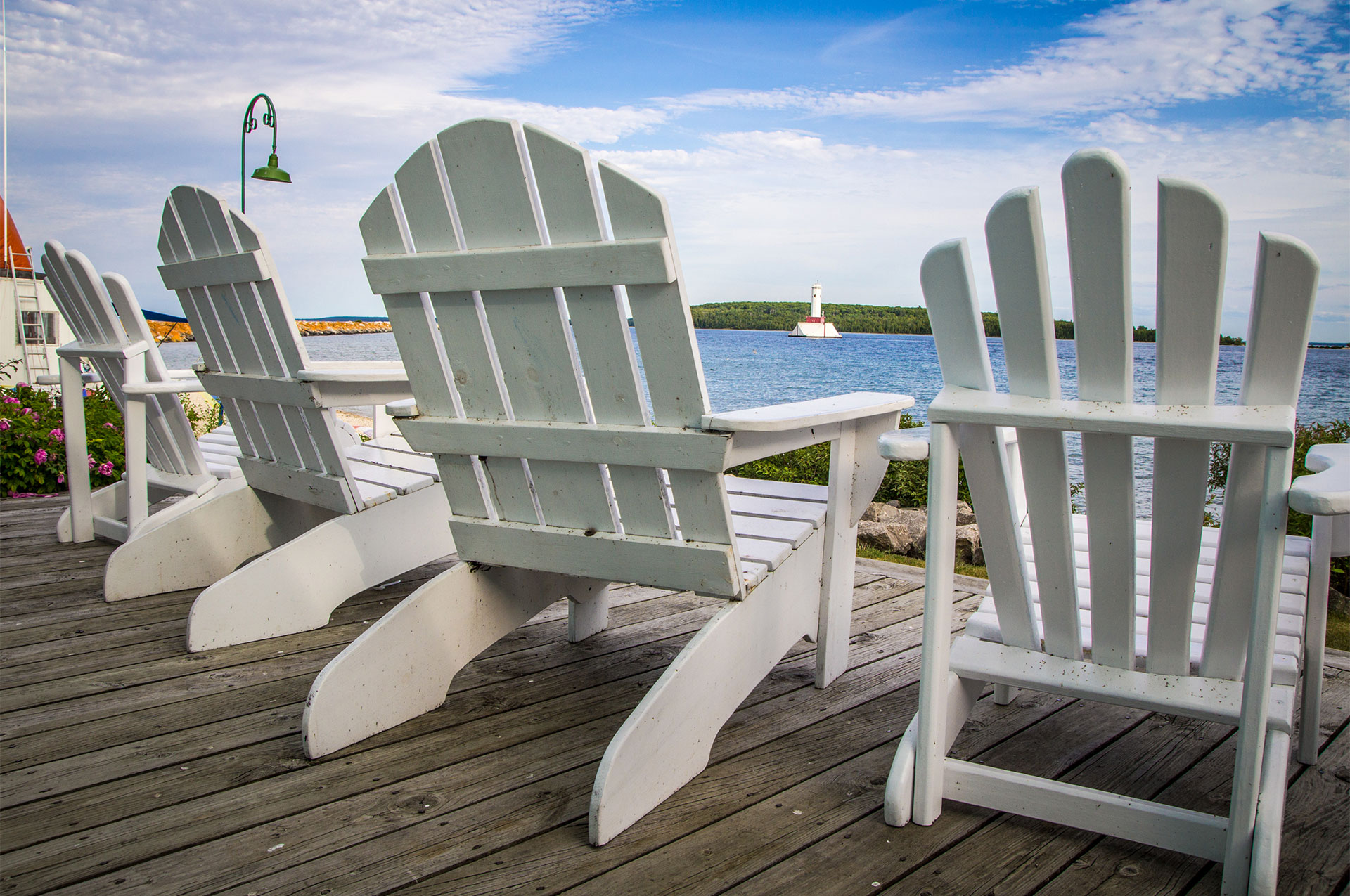 Chairs on Lake