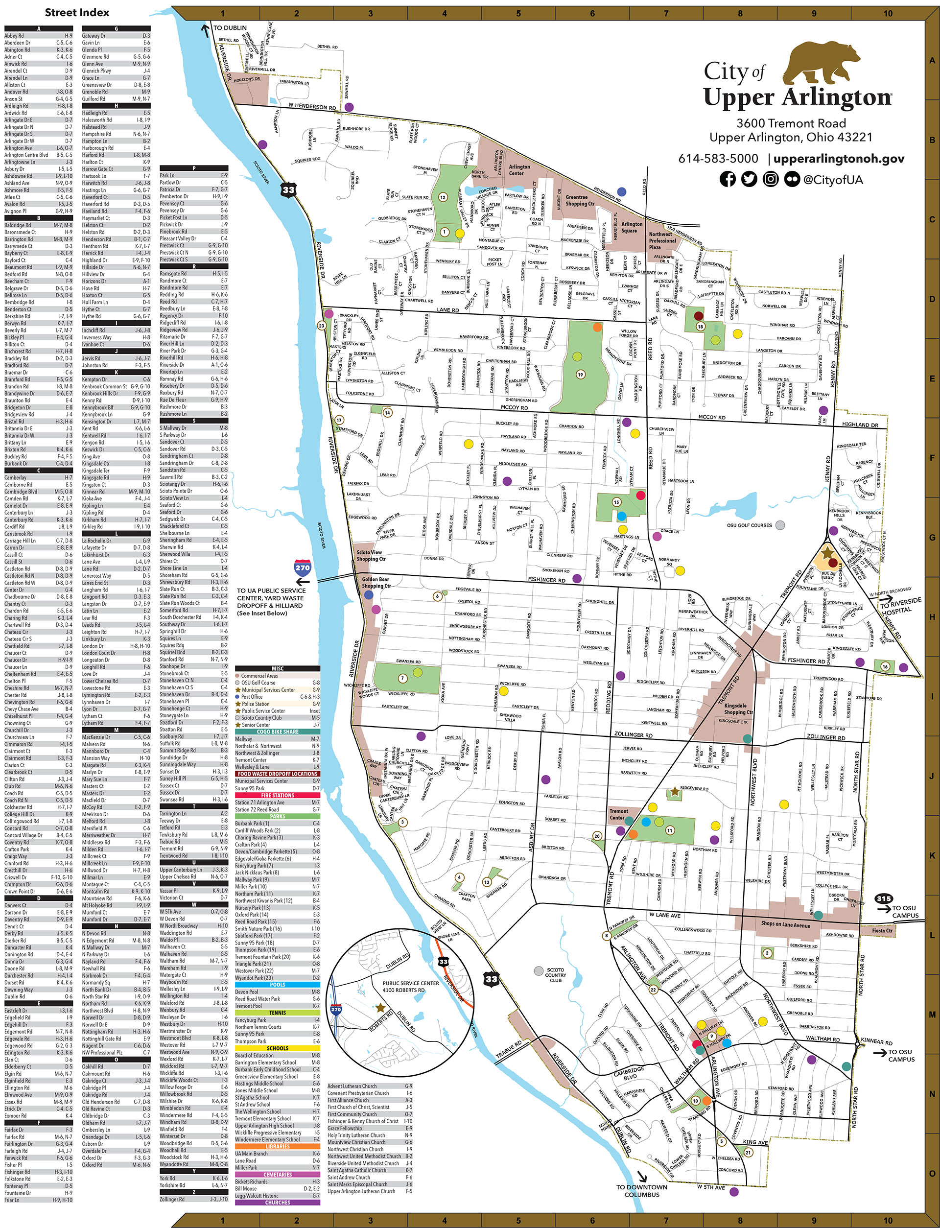 City Street Map