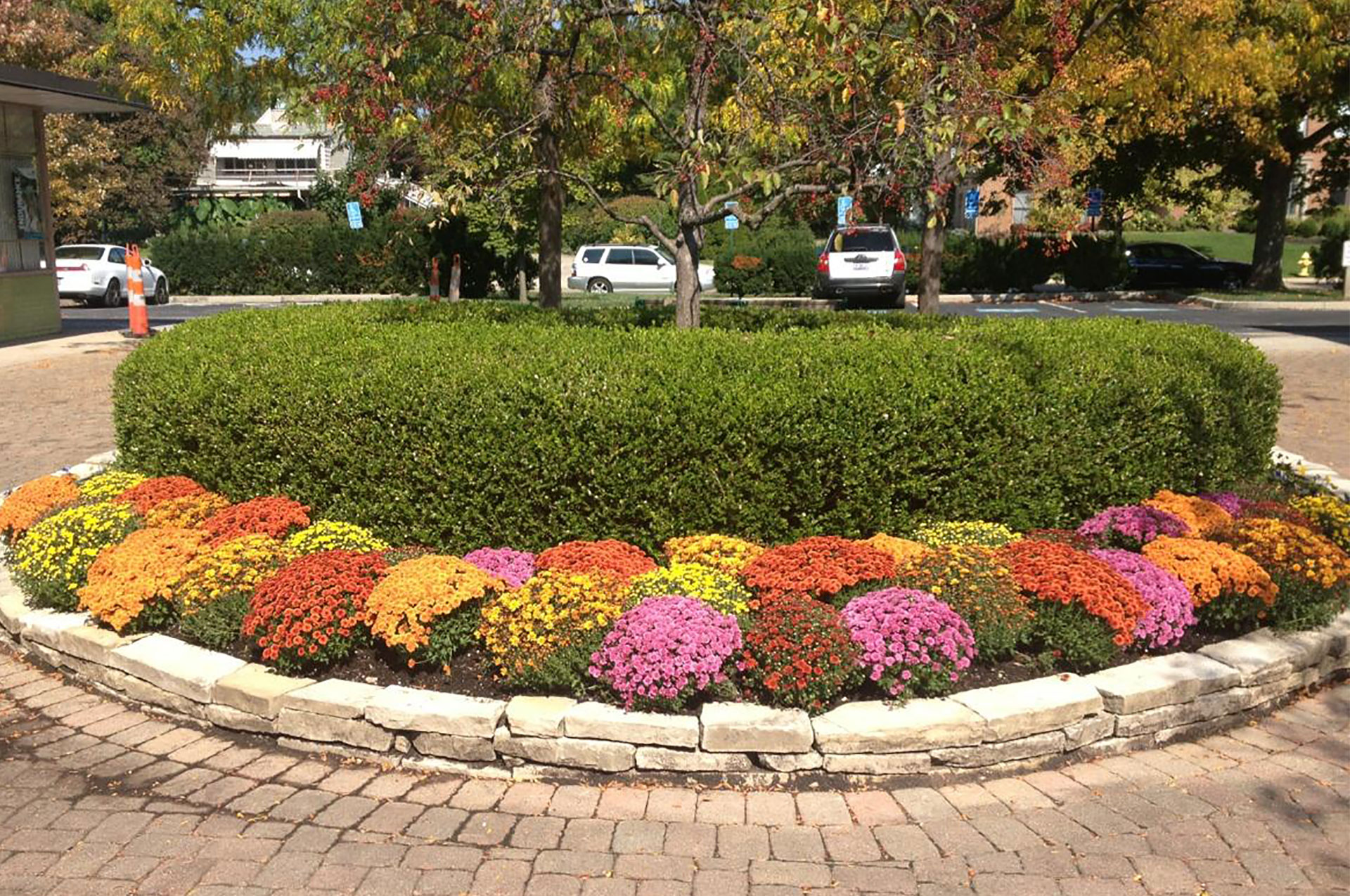 Spring Courtyard