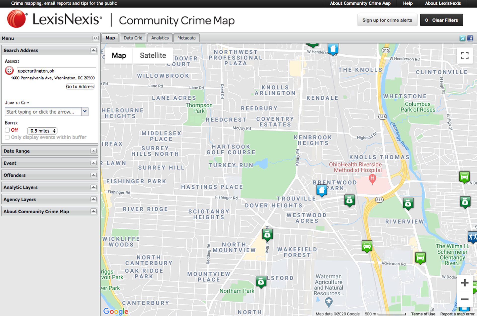 Community Crime Map