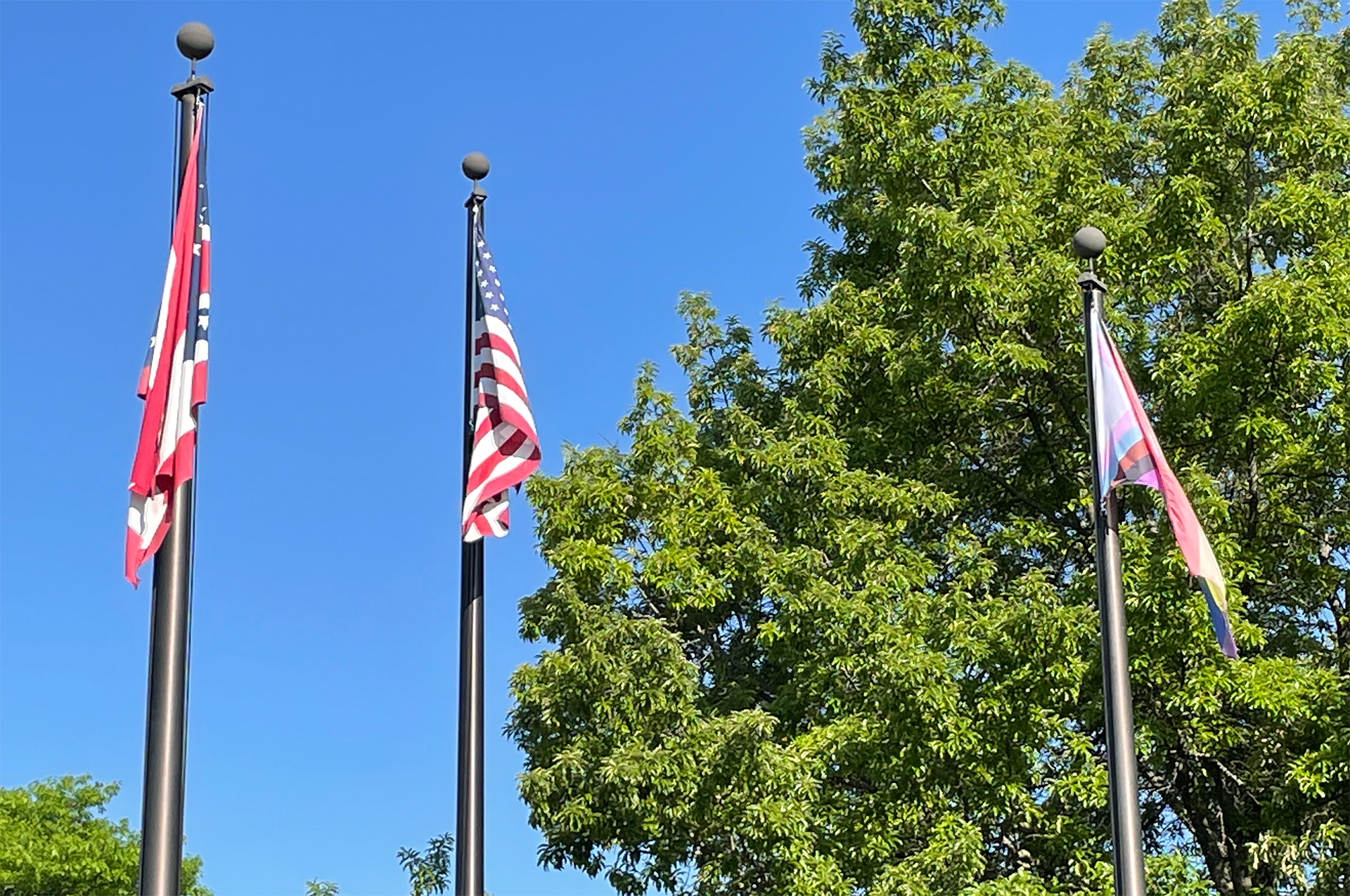 Flags Pride America Ohio