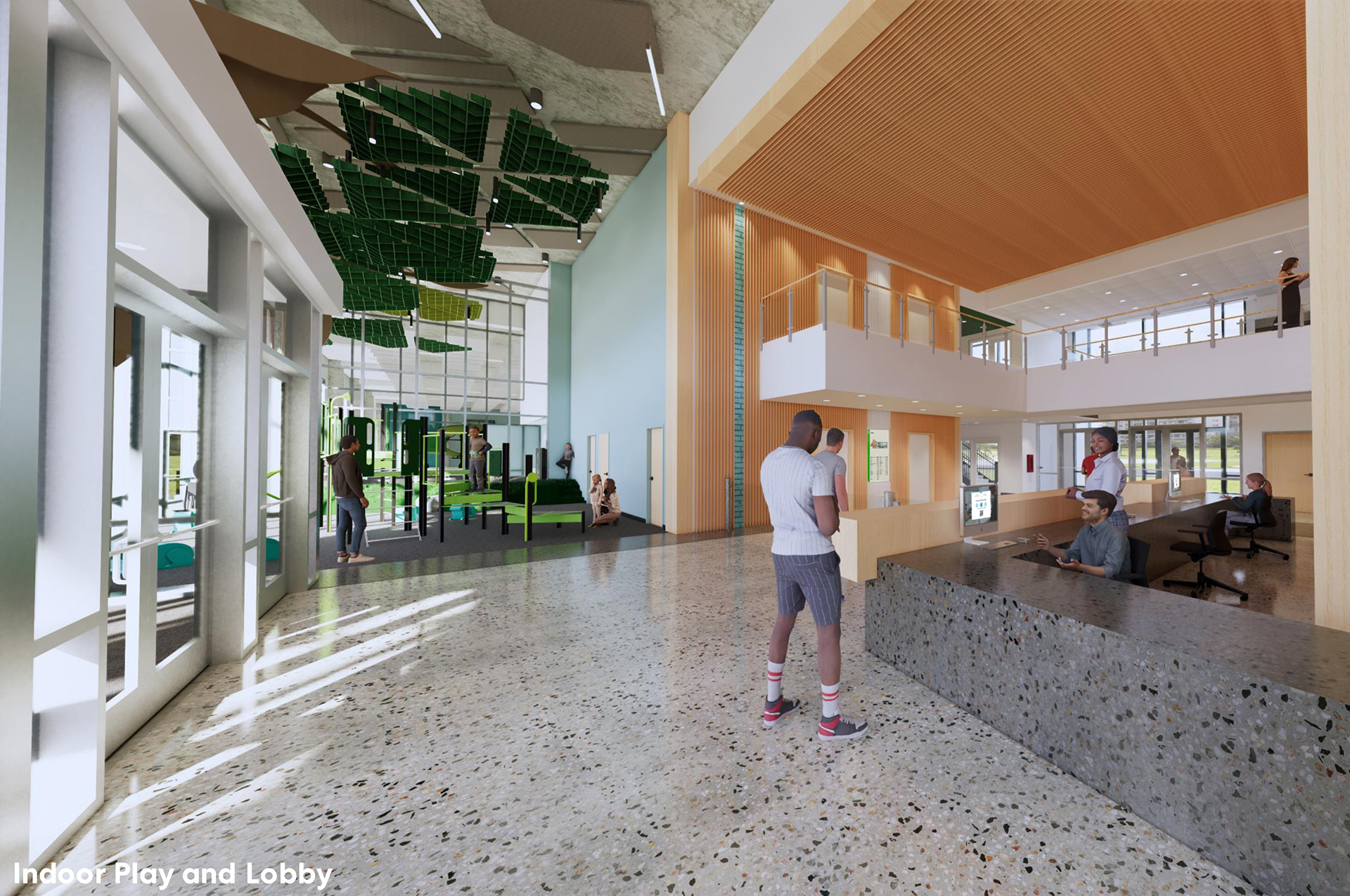 Community Center Lobby