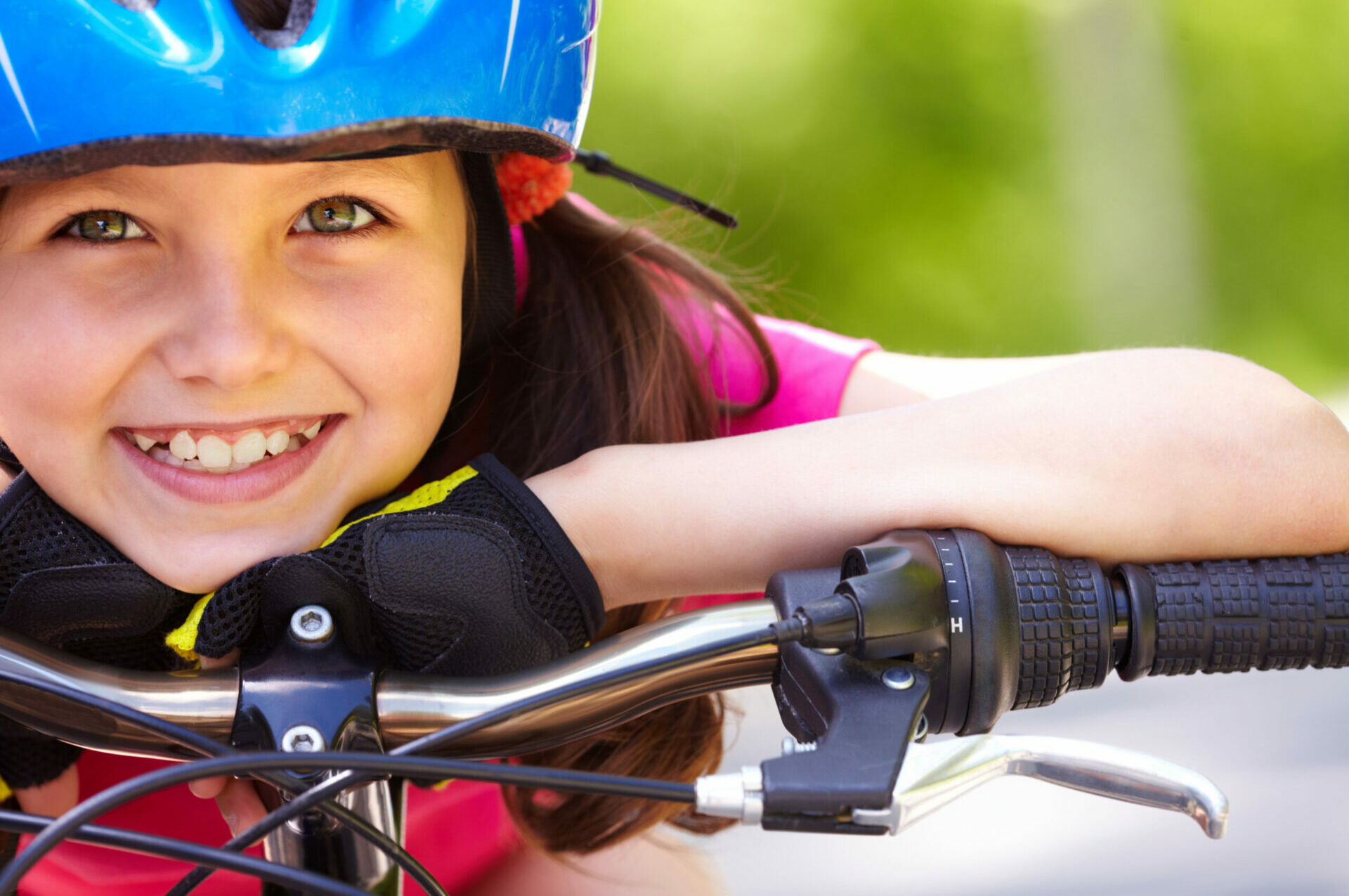 Girl On Bike