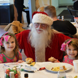 Breakfast Santa